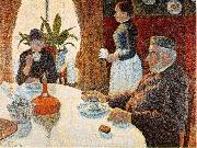 Paul Signac Breakfast, oil painting picture wholesale